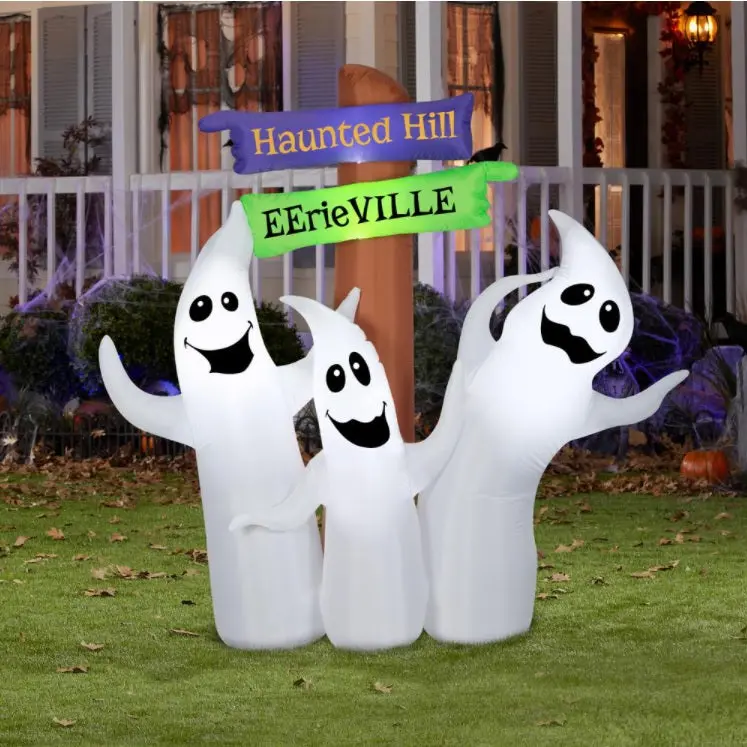 5.5' Airblown® Ghost Trio Inflatable Sign 1