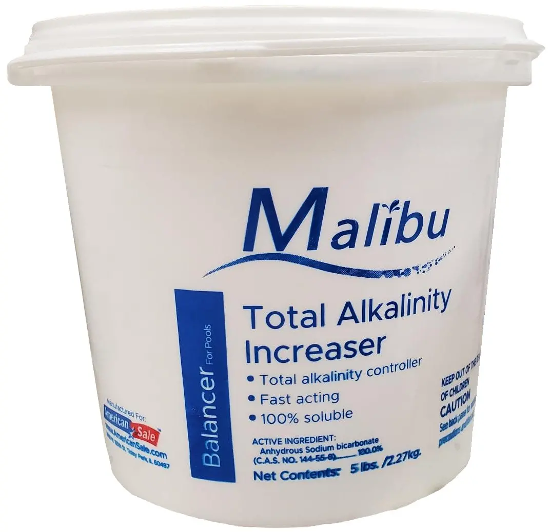 5 Lbs. Malibu Total Alkalinity Increaser Balancer For Pools 1