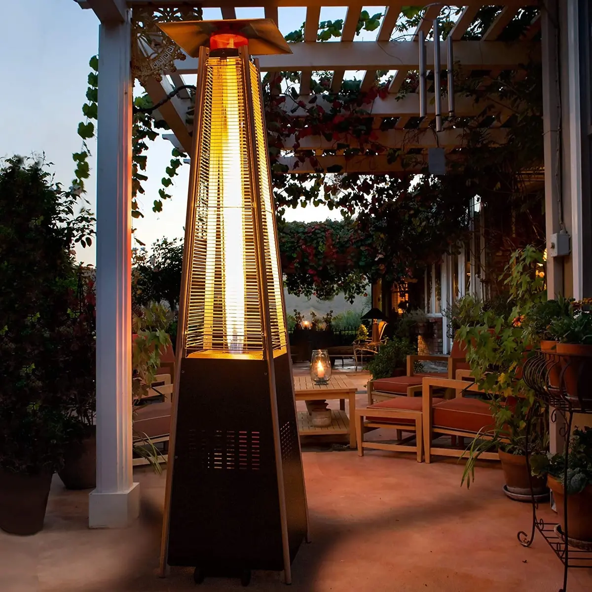 Quartz Glass Tube Propane Outdoor Patio Heater 1