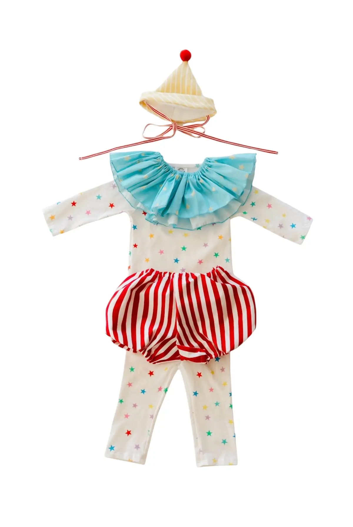 Band Of The Wild Rainbow Stars Clown Costume 1