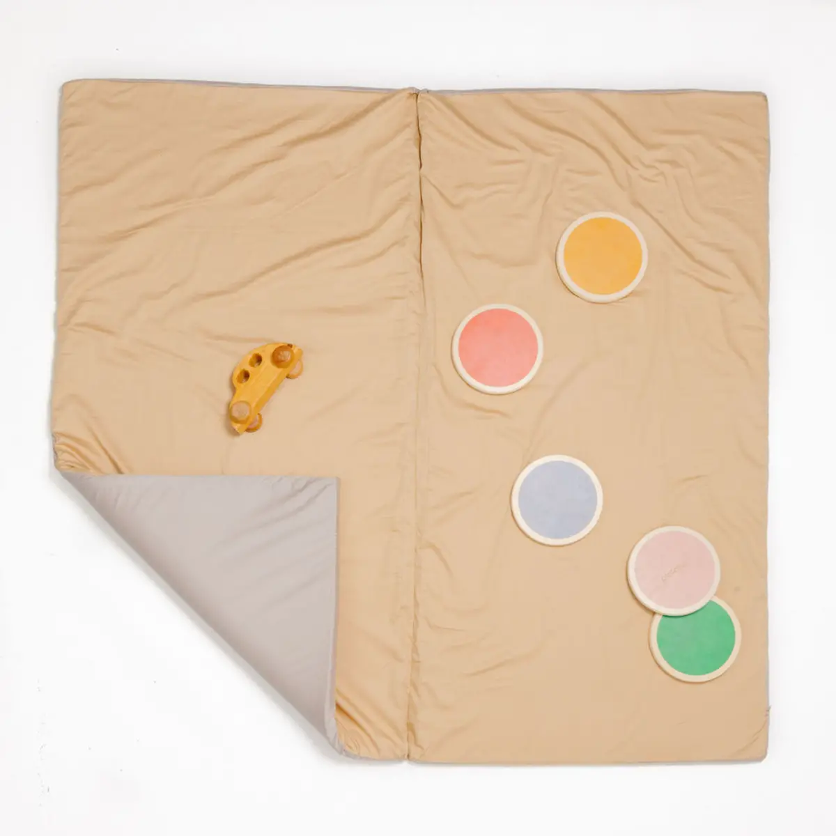 Toki Mats Cloud + Sandcastle Organic Cotton Mat 2