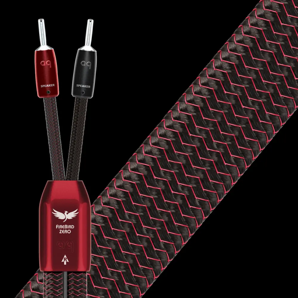 Audioquest Firebird Biwire Combo Speaker Cables (Pair) 1