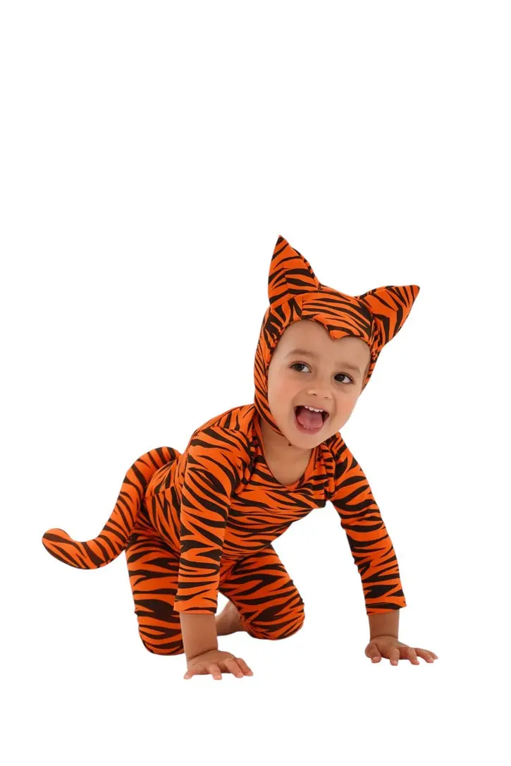 Band Of The Wild Tiger Pajama Costume 1