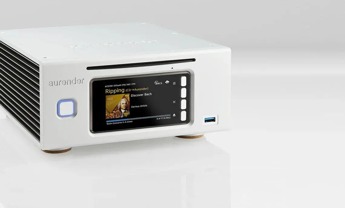 Aurender Acs100 Network Transport/Cd Ripper/Music Server 1
