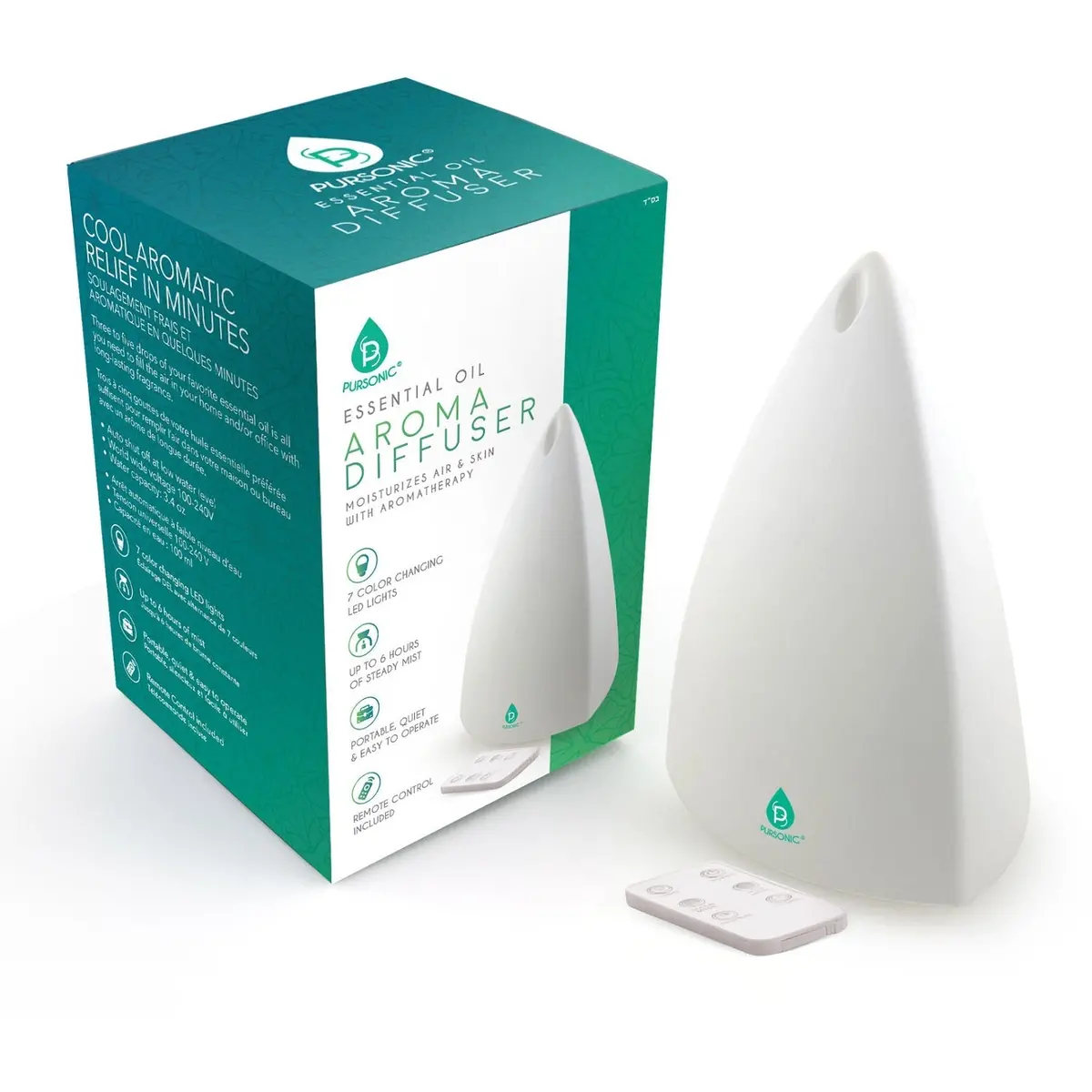 Pursonic Essential Oil Diffuser 1