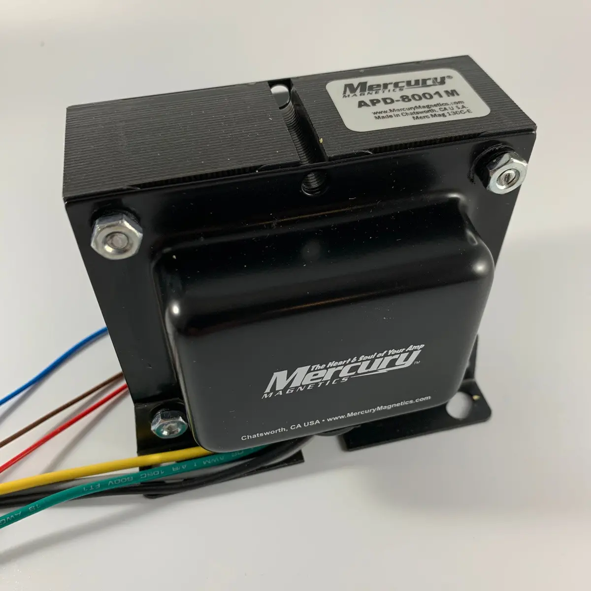 Tweed Bassman Output Transformer 4/8/16 Apd-8001M By Mercury Magnetics (Upgrade Of 40-18001) 1