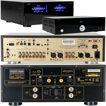 Advance Paris Special Bundle Pre-Amp + Stereo Amp (Xp700 + Xa160 Evo) 1