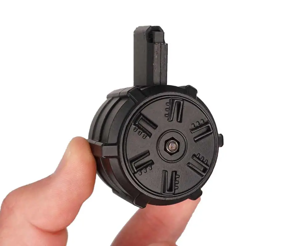 Miniature 1:3 Scale Model Mini 60 Drum Mag For Ar15 Diecast Metal Building Kit Attachment 1