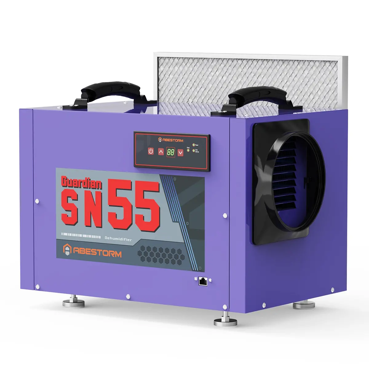 Abestorm 113 Ppd Crawl Space Dehumidifier With Drain Hose(Purple) | Guardian Sn55 1