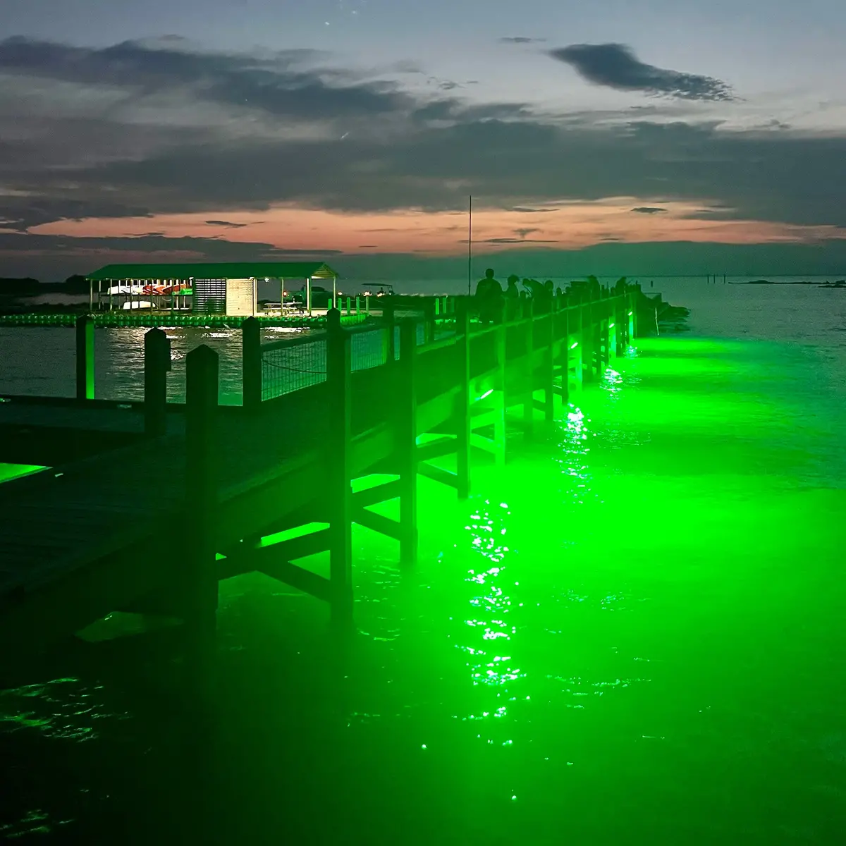 Above Water Green Fishing Flood Light 2
