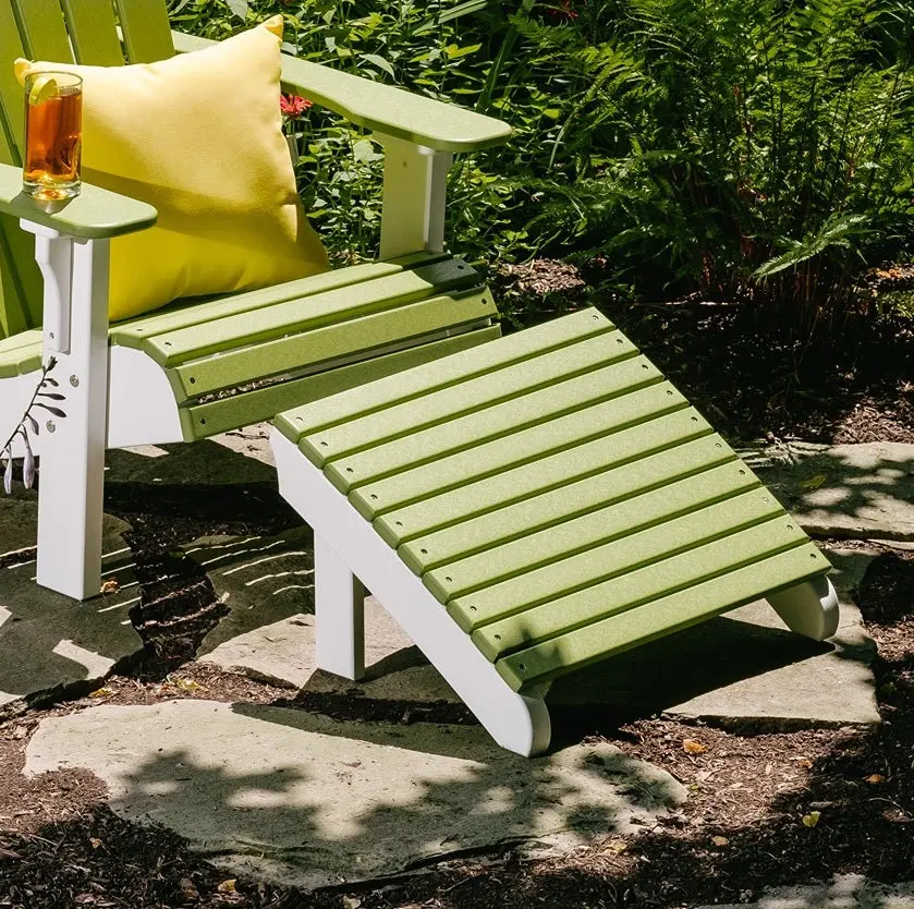 Deluxe Adirondack Footrest From Luxcraft 1