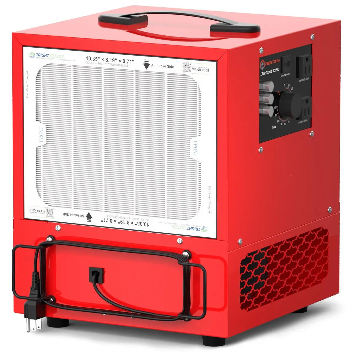 Abestorm 1050 Cfm 180° Air Intake Air Filtration System For Woodworking Shops | ‎Decdust 1050 1