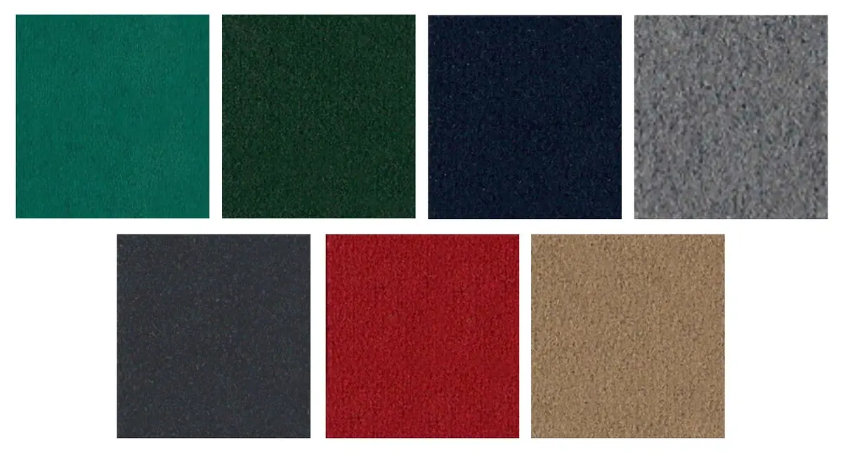 Championship Teflon Coated Pre-Cut Pool Table Felt 1