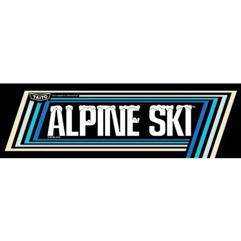 Alpine Ski Arcade Marquee 1