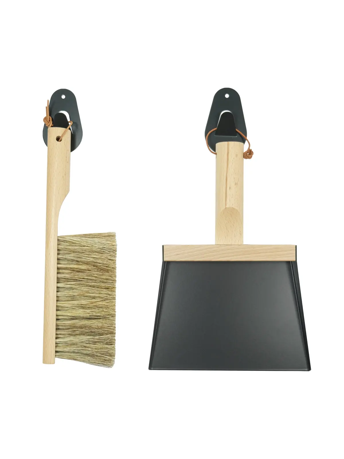 Weston Table Andrée Jardin Mr. And Mrs. Clynk Hand Brush, Dustpan & Wall Hook Set 1