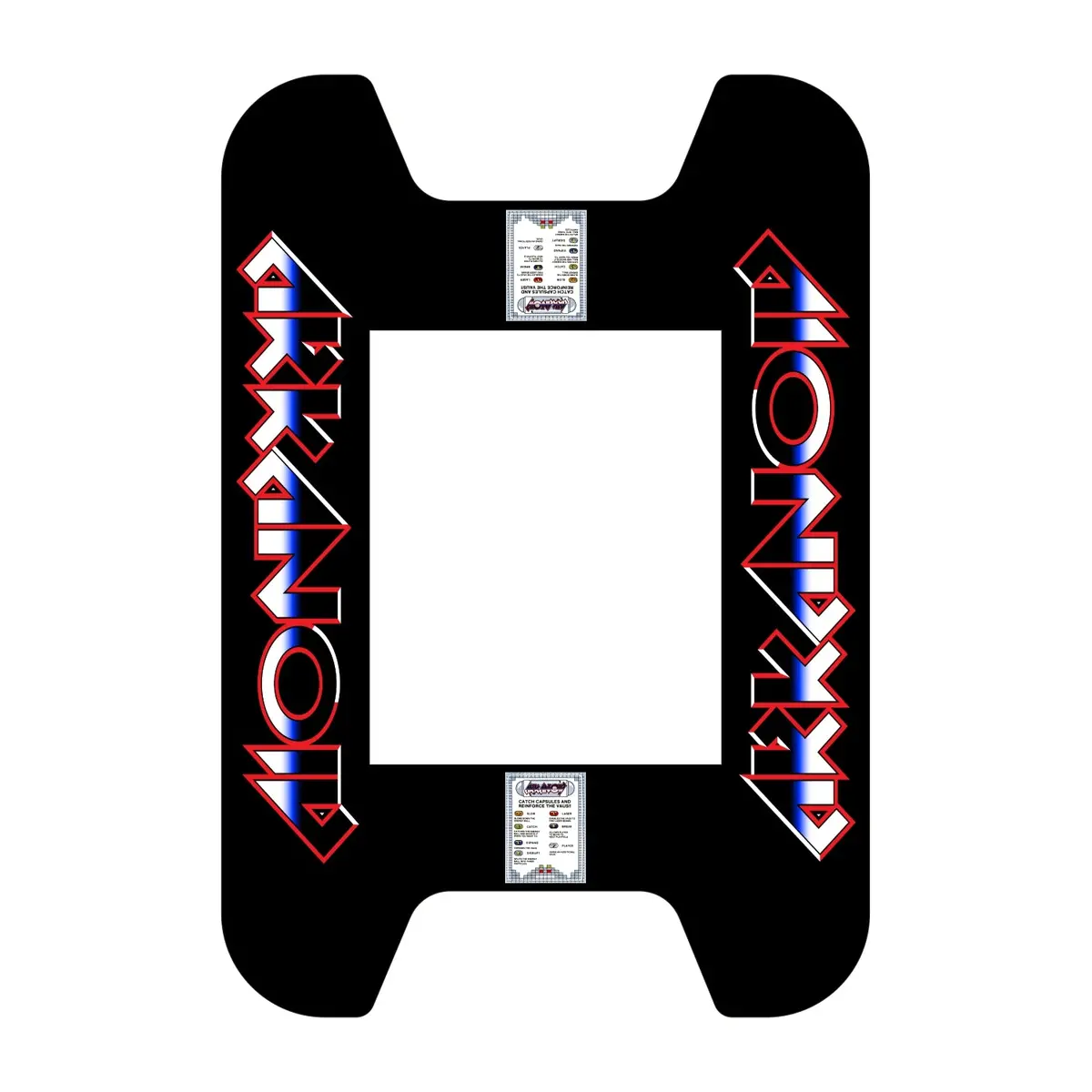 Arkanoid Cocktail Arcade Underlay Art 1