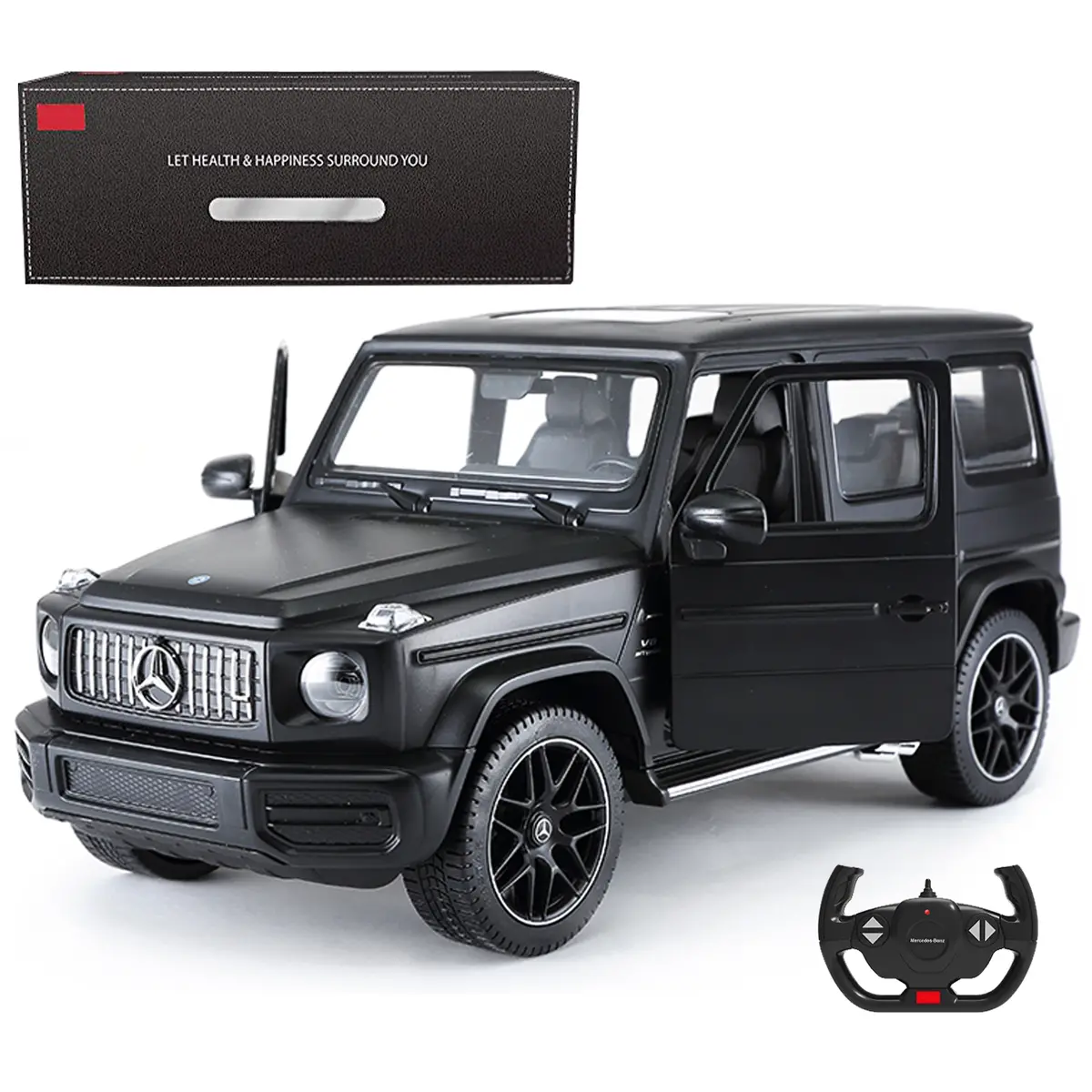 Mercedes-Benz Amg G63 Rc Car 1/14 Scale Licensed Remote Control Toy Car With Open Doors And Working Lights By Rastar 2