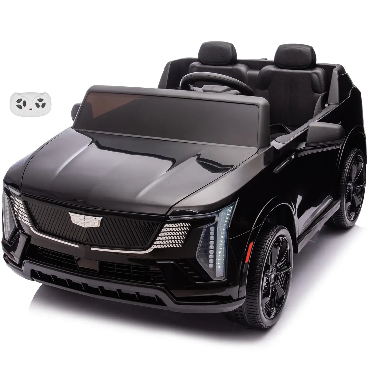 Cadillac Escalade Iq 24V 2 Seater Ride On Car For Kids With Remote Control, Open Doors, Led Lights And Music 1