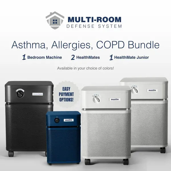 Austin Air Asthma, Allergies, Copd Bundle 1
