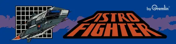 Astro Fighter Arcade Marquee 1