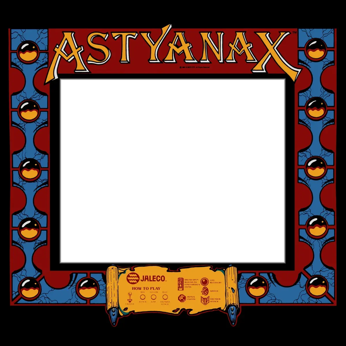 Astyanax Arcade Bezel 1