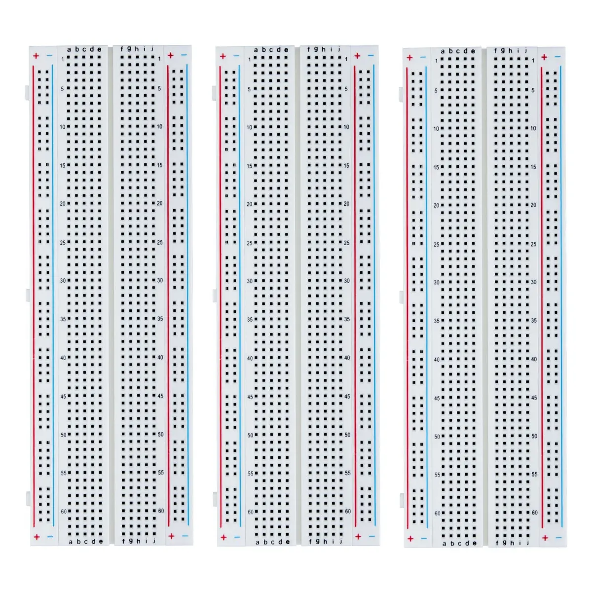 Breadboard 830 Point Solderless Prototype Pcb Board Kit (3Pcs) 1