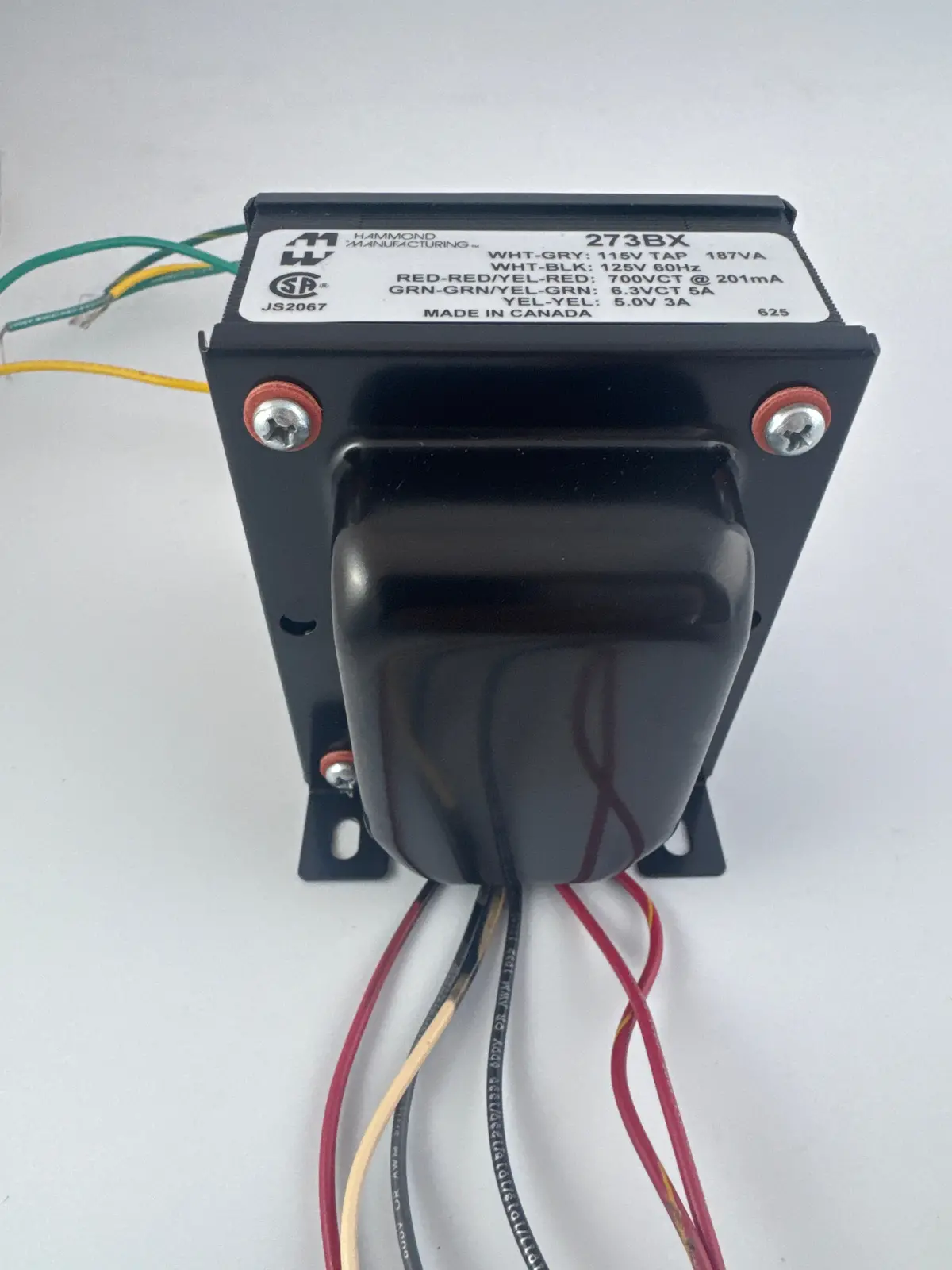 Transformer - Hammond - High Voltage Plate & Filament, Vertical Mount - Apd-273Bx 1