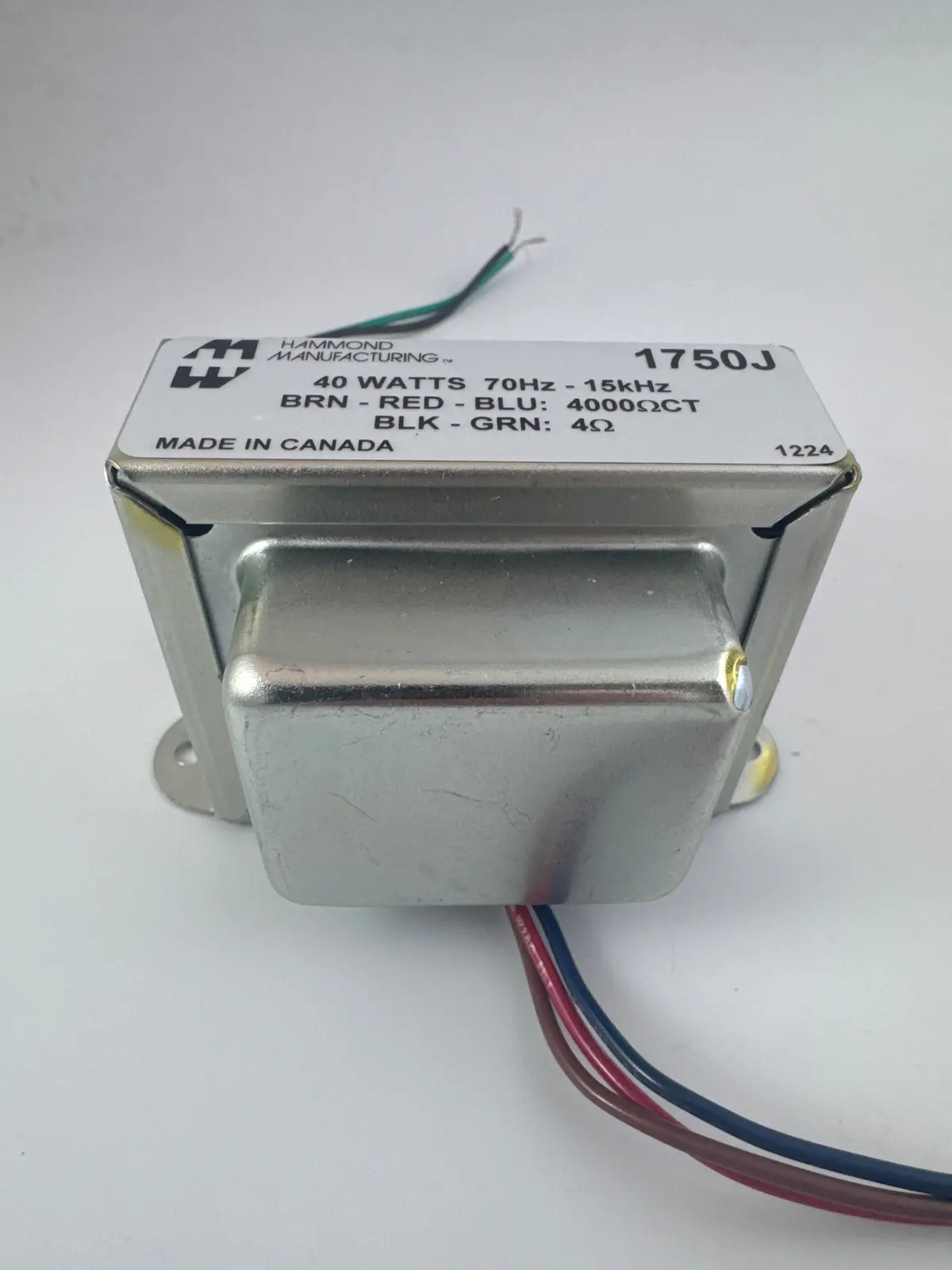 Transformer - Hammond - Output Replacement For Fender 40W 4K Ohm- Apd-1750J 1