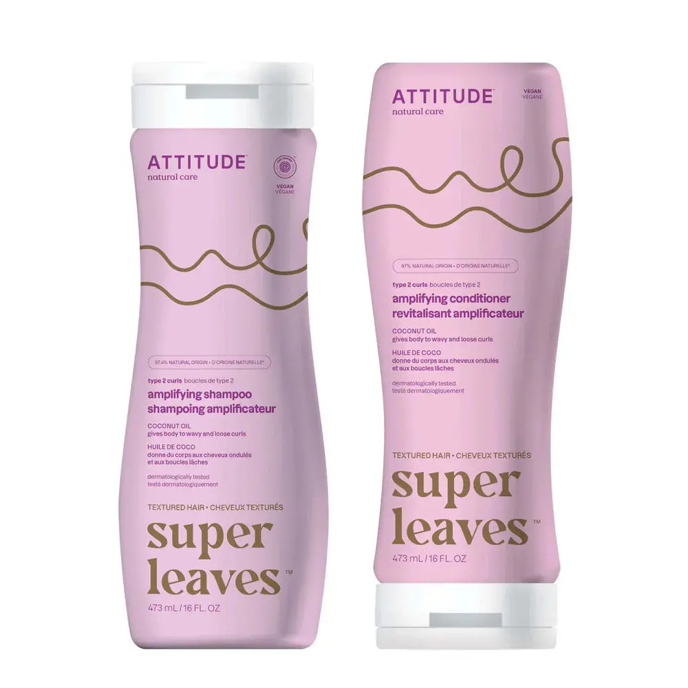 Attitude - Curl Amplifying Shampoo & Conditioner 1