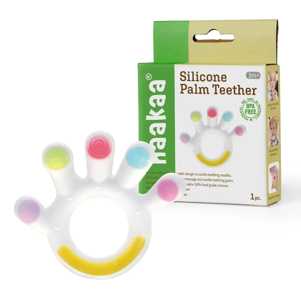Haakaa Silicone Palm Teether 1 Pk 1