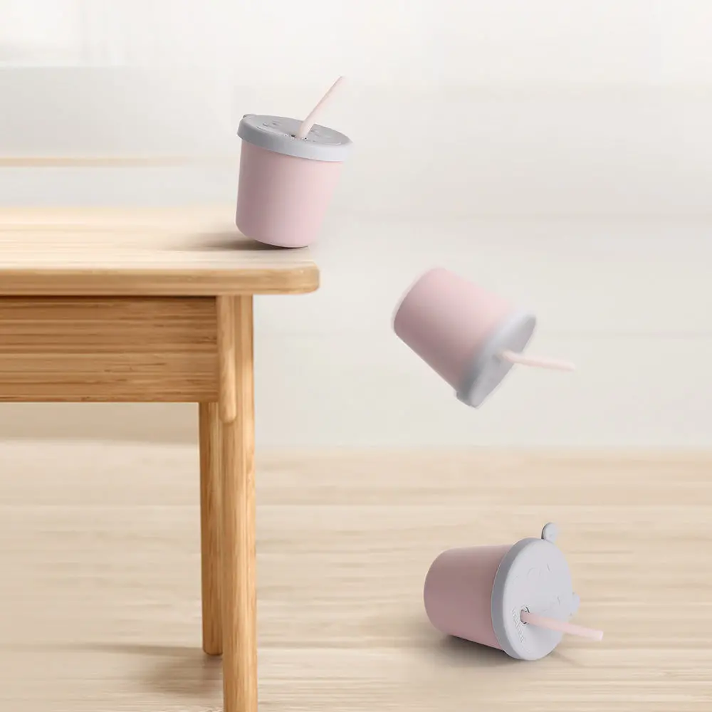 Haakaa Jolly Hippo Silicone Sippy Cup 1 Pk 4