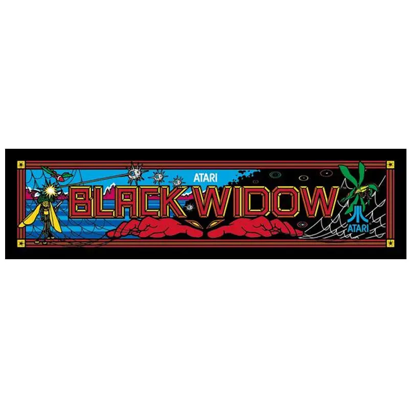 Black Widow Arcade Marquee 1
