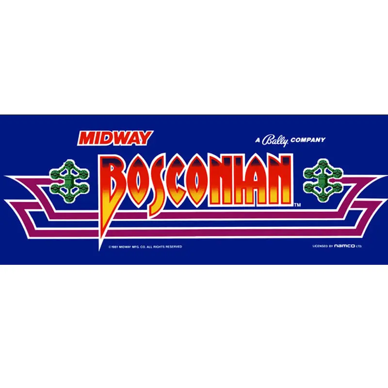 Bosconian Arcade Marquee 1