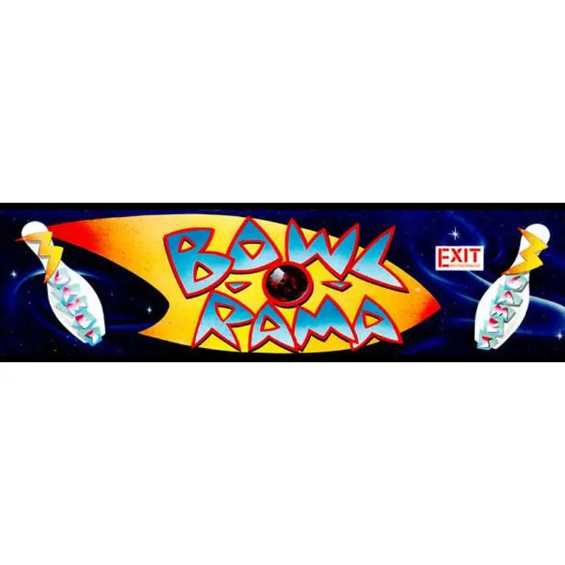 Bowl O Rama Arcade Marquee 1