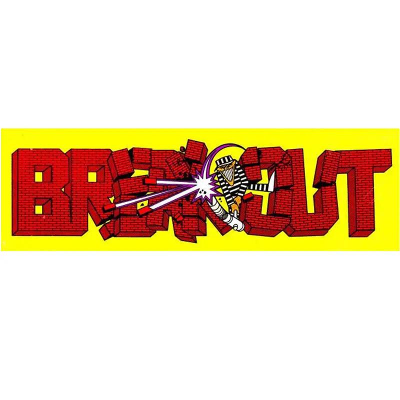 Breakout Arcade Marquee 1