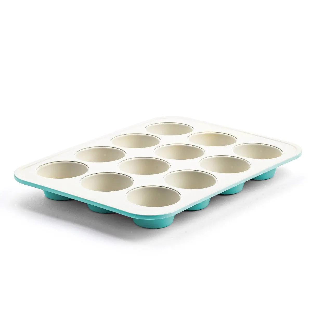 Greenlife Ceramic Nonstick Muffin Pan | Turquoise 1