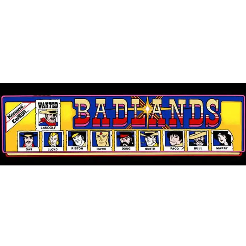 Badlands Arcade Marquee 1