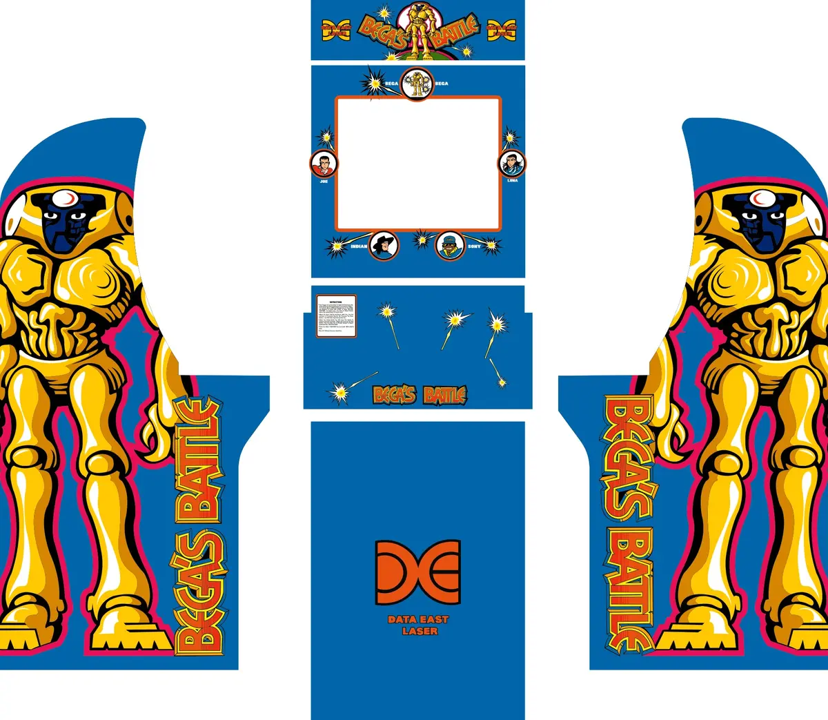 Arcade1up - Bega's Battle Art 1
