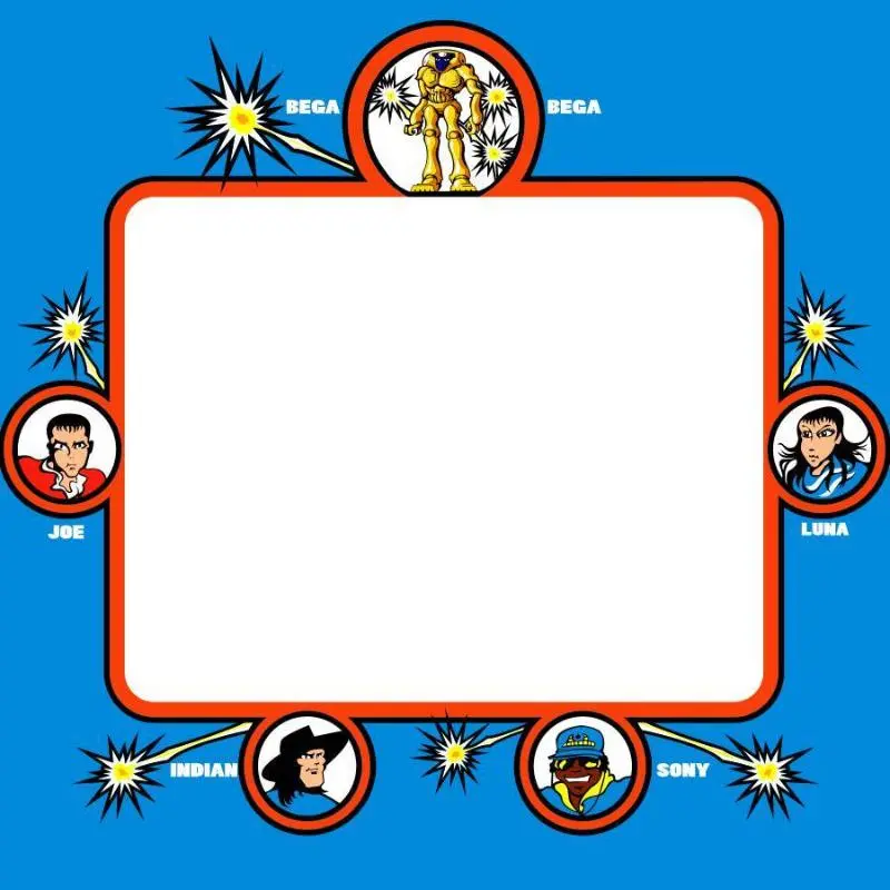 Bega's Battle Arcade Bezel 1