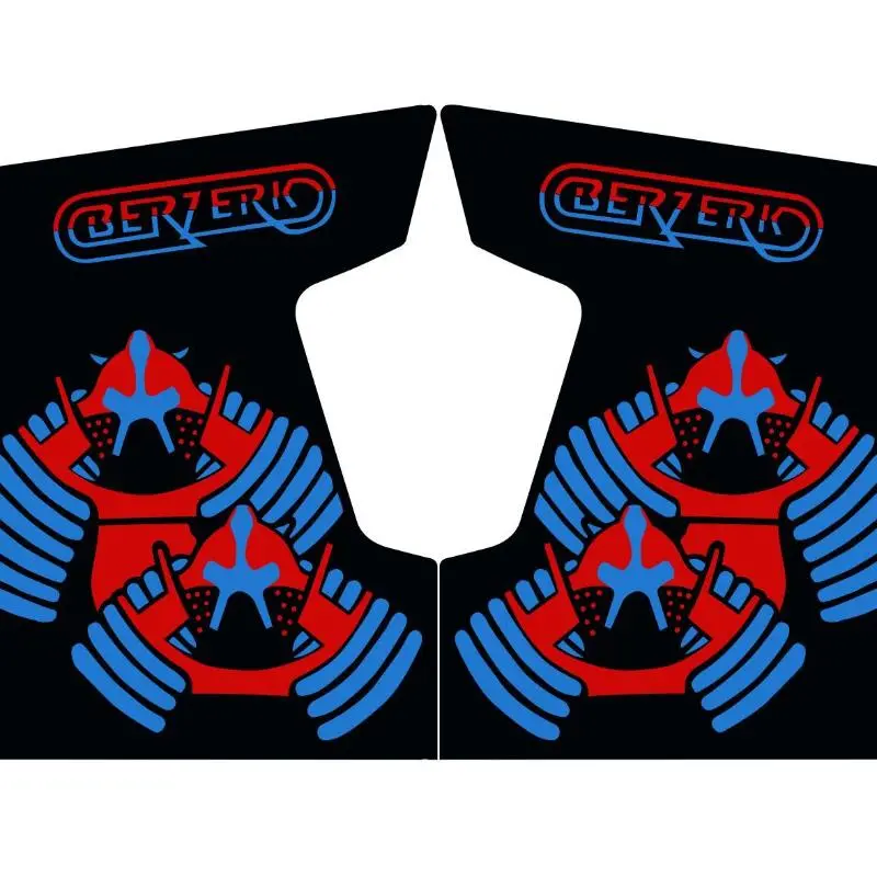 Berzerk Stencil Set Side Art 1