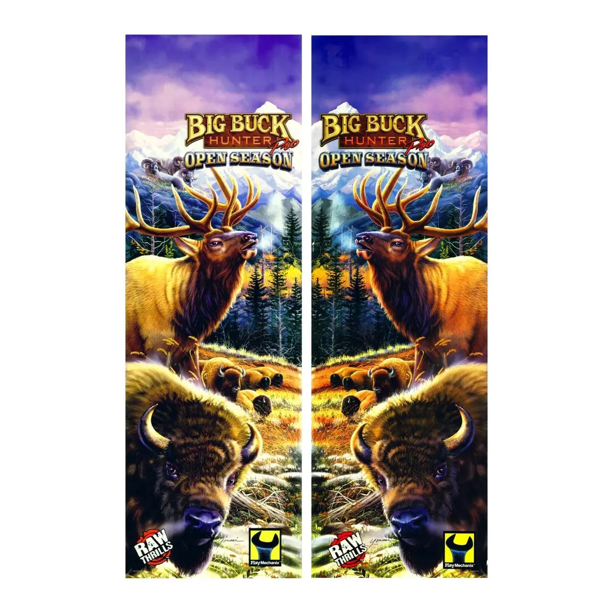 Big Buck Hunter Open Season Arcade Side Art 1