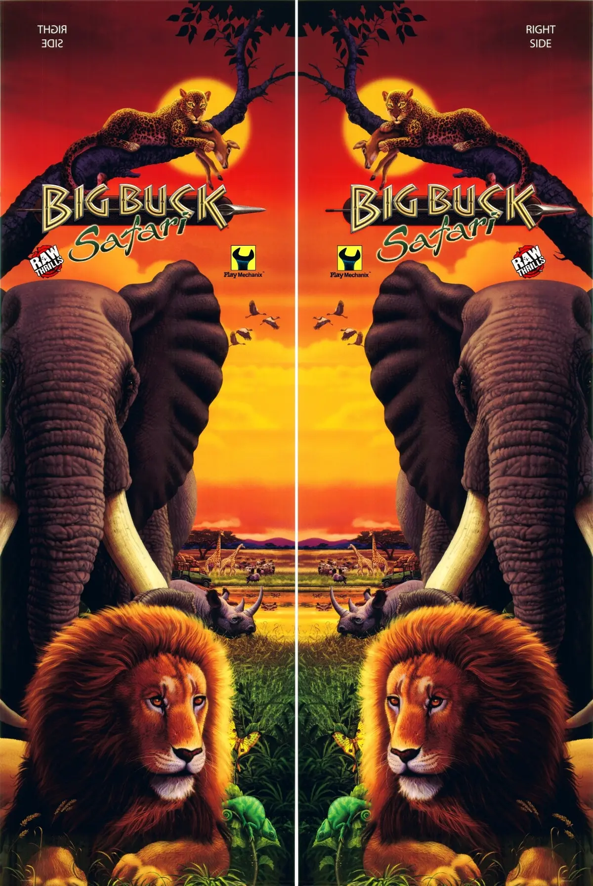 Big Buck Safari Side Art 1