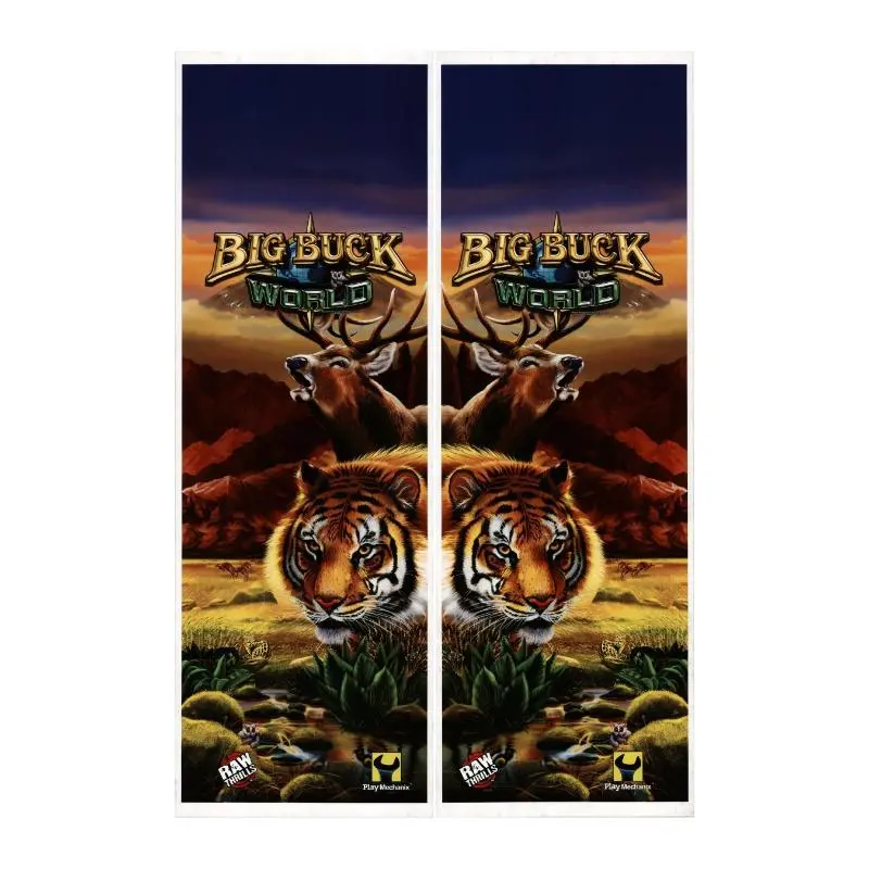Big Buck World Arcade Side Art 1