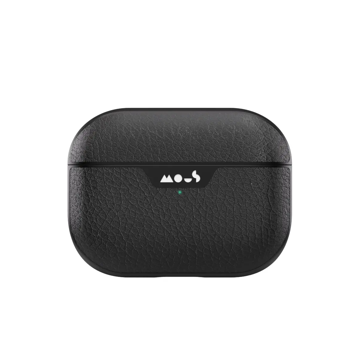 Black Leather Airpods Pro Case 1