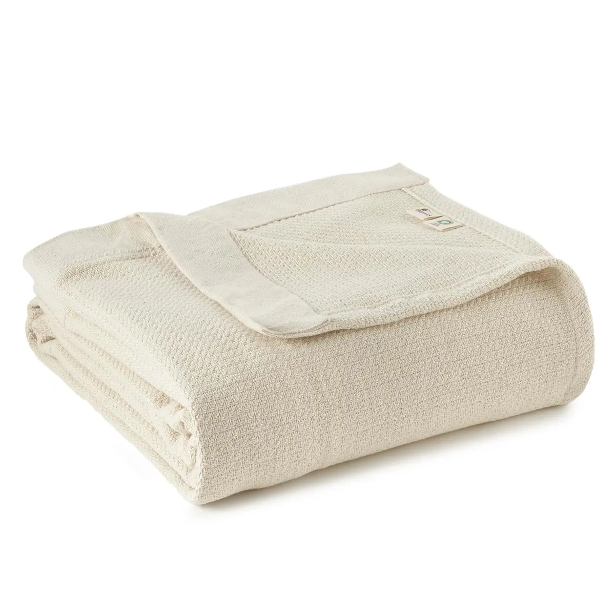 Whisper Organics Organic Woven Blanket 1