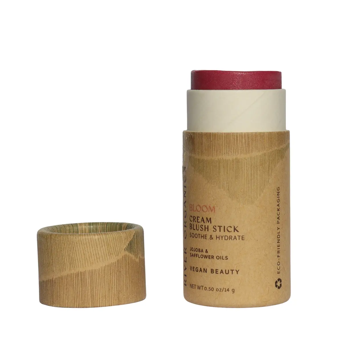River Organics Creamy Vegan Blush Stick - Bloom 1
