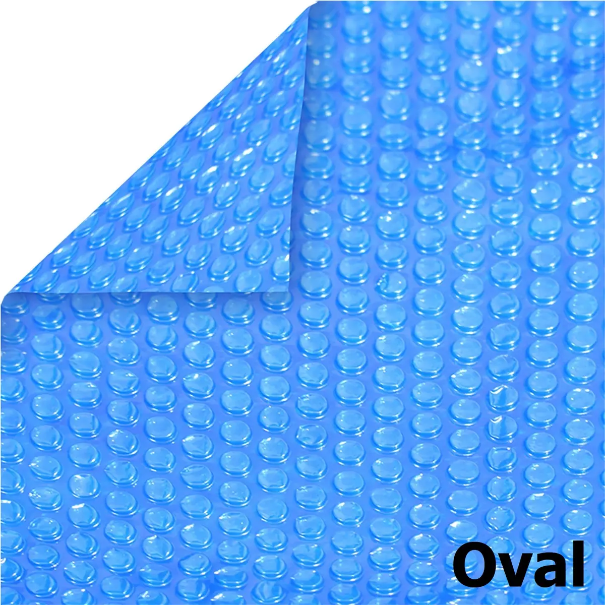 Blue Oval 8 Mil Heavy Above Ground Pool Solar Cover 1