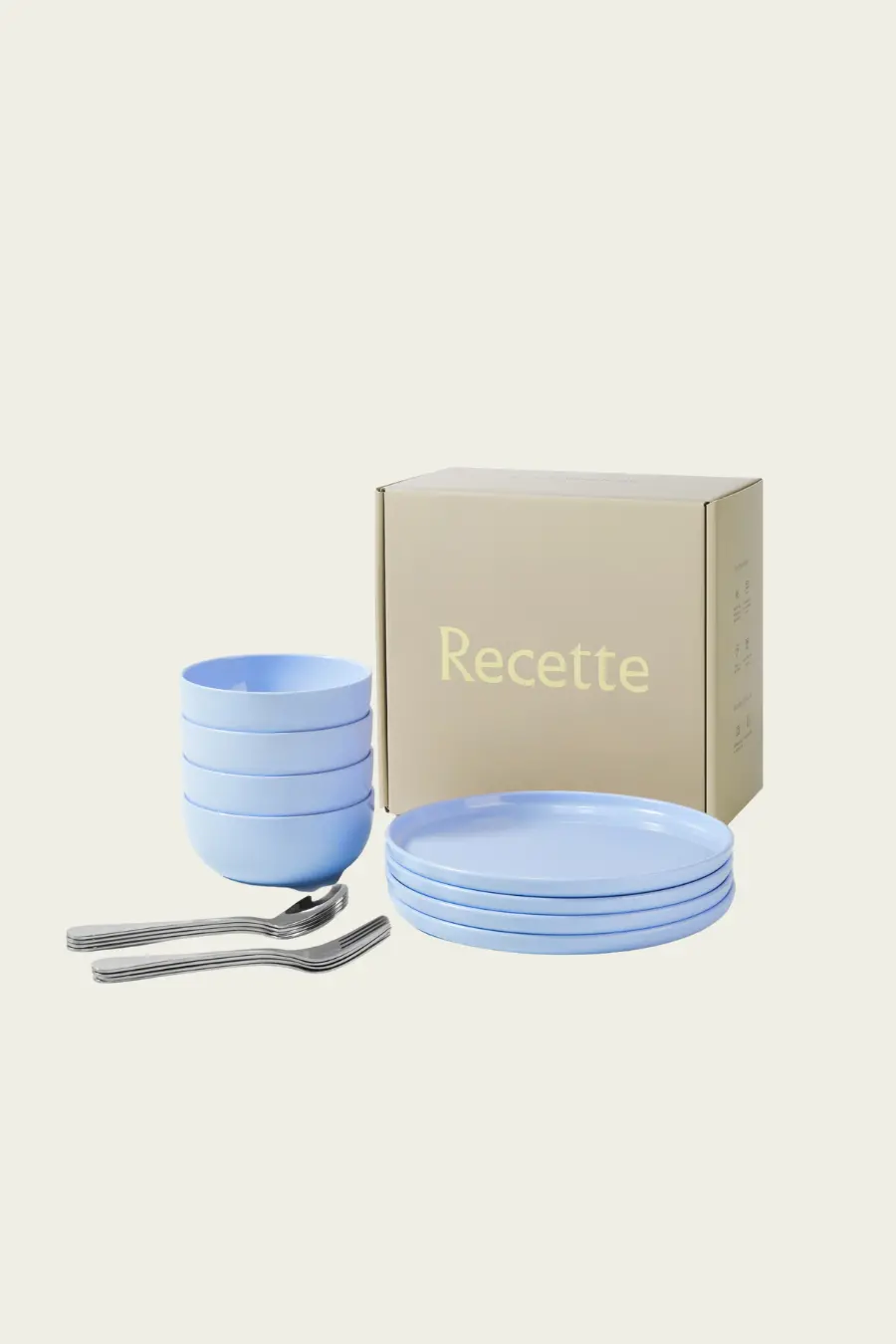 Recette Complete Dinnerware Set | Blue 1