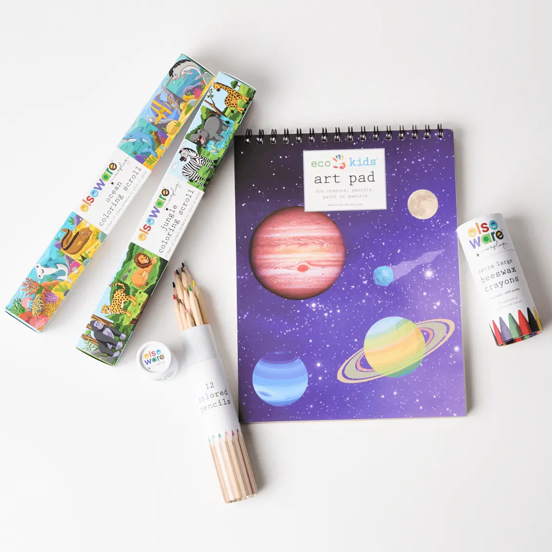 Elseware Unplug Creative Coloring Bundle For Kids | Art Supplies For Screen-Free Fun 1