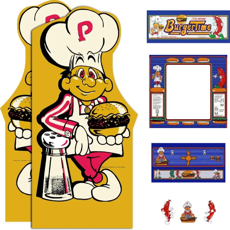 Burgertime Complete Restoration Kit 1